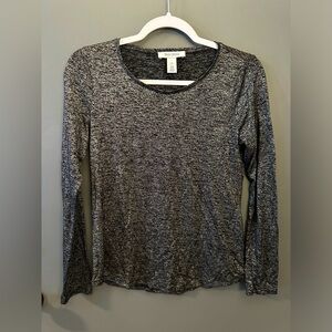 White House / Black Market Basic Long Sleeve Rayon Top - Size XS